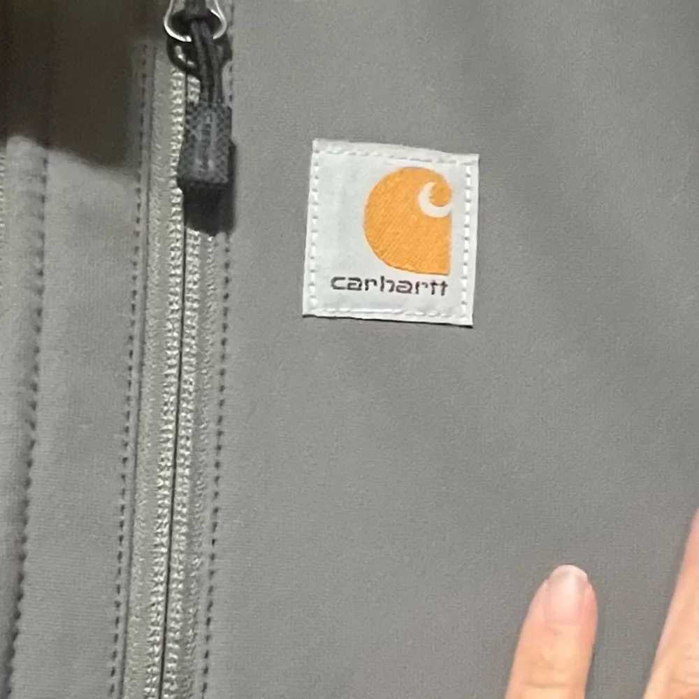 NWT Carhartt Gray Crowley Jacket Outdoor Work Wear Windbreaker Waterproof
